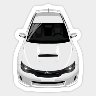 Impreza WRX STI 2008-2014 - White Sticker